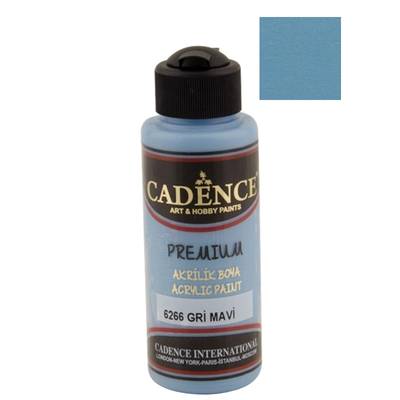 Cadence Premium Akrilik Boya 120ml 6266 Gri Mavi
