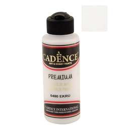 Cadence - Cadence Premium Akrilik Boya 120ml 6480 Ekru