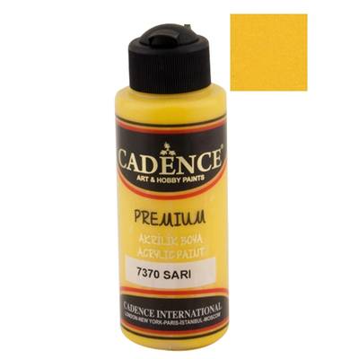 Cadence Premium Akrilik Boya 120ml 7370 Sarı