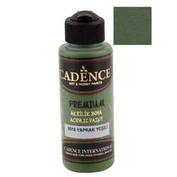 Cadence - Cadence Premium Akrilik Boya 120ml 8018 Yaprak Yeşili