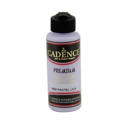 Cadence Premium Akrilik Boya 120ml 8458 Pastel Lila