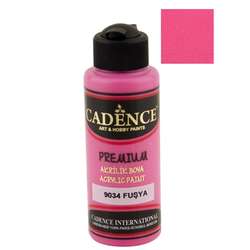 Cadence - Cadence Premium Akrilik Boya 120ml 9034 Fuşya