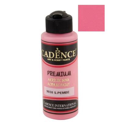 Cadence Premium Akrilik Boya 120ml 9038 S.Pembe