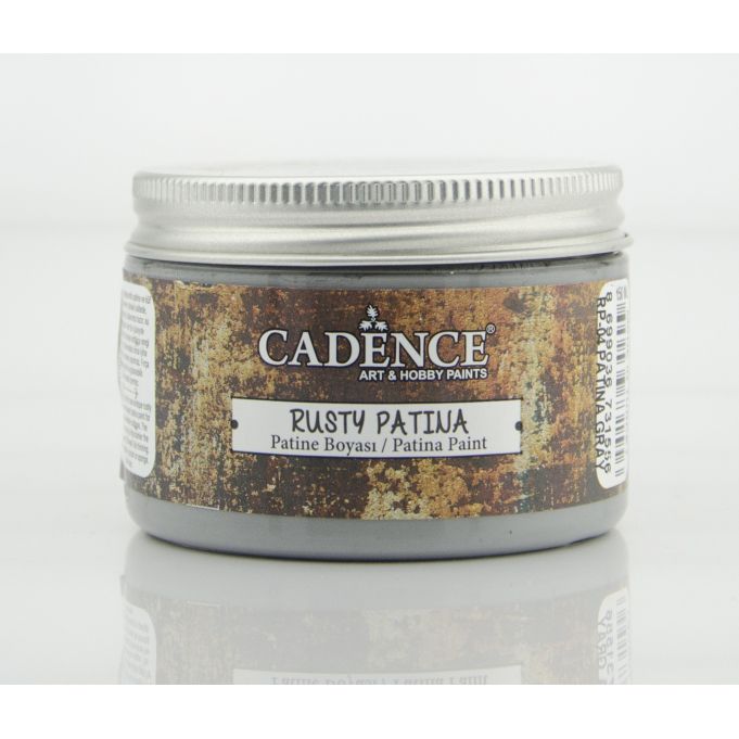 Cadence Rusty Patina Boyası 150ml 04 Gri