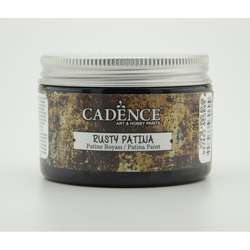 Cadence - Cadence Rusty Patina Boyası 150ml 09 Gri Siyah