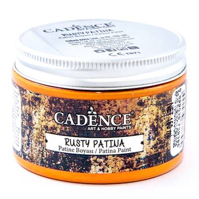 Cadence Rusty Patina Boyası 150ml 10 Turuncu