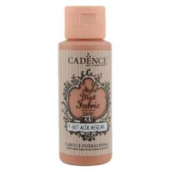 Cadence - Cadence Style Matt Fabric Kumaş Boyası 59ml F607 Açık Mercan