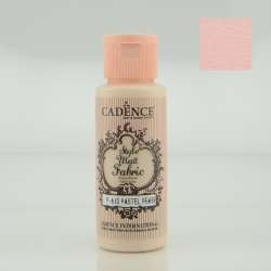 Cadence - Cadence Style Matt Fabric Kumaş Boyası 59ml F610 Pastel Pembe