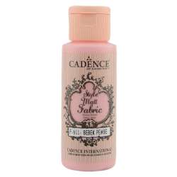 Cadence - Cadence Style Matt Fabric Kumaş Boyası 59ml F611 Bebek Pembe