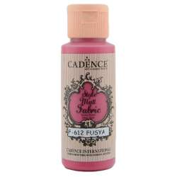 Cadence - Cadence Style Matt Fabric Kumaş Boyası 59ml F612 Fuşya-Fuchsia