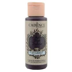 Cadence - Cadence Style Matt Fabric Kumaş Boyası 59ml F615 Karadut