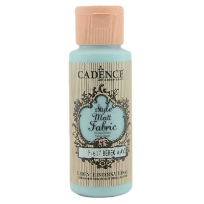 Cadence Style Matt Fabric Kumaş Boyası 59ml F617 Bebek Mavi