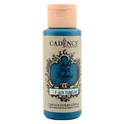 Cadence - Cadence Style Matt Fabric Kumaş Boyası 59ml F619 Turkuaz