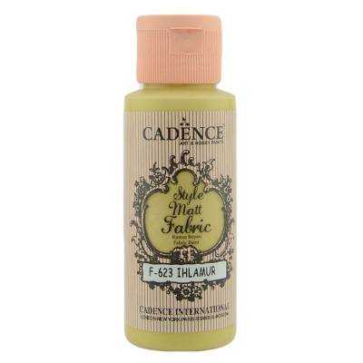 Cadence Style Matt Fabric Kumaş Boyası 59ml F623 Ihlamur-Linden