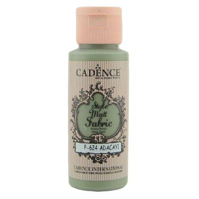 Cadence Style Matt Fabric Kumaş Boyası 59ml F624 Adaçayı-Sage