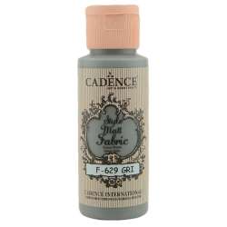 Cadence - Cadence Style Matt Fabric Kumaş Boyası 59ml F629 Gri-Gray