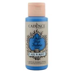 Cadence - Cadence Style Matt Fabric Kumaş Boyası 59ml F631 Royal Mavi