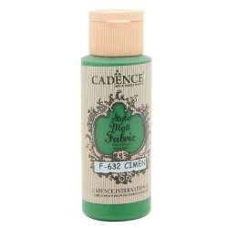 Cadence - Cadence Style Matt Fabric Kumaş Boyası 59ml F632 Çimen