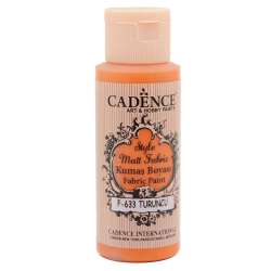 Cadence - Cadence Style Matt Fabric Kumaş Boyası 59ml F633 Turuncu