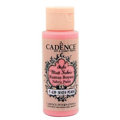 Cadence Style Matt Fabric Kumaş Boyası 59ml F639 Şeker Pembe