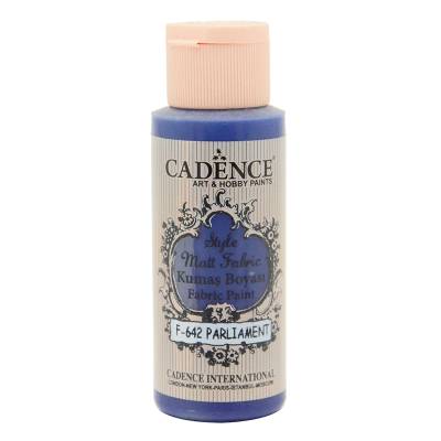 Cadence Style Matt Fabric Kumaş Boyası 59ml F642 Parlıament