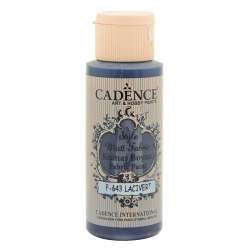 Cadence - Cadence Style Matt Fabric Kumaş Boyası 59ml F643 Lacivert