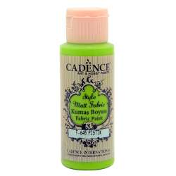 Cadence - Cadence Style Matt Fabric Kumaş Boyası 59ml F645 Fıstık Yeşili