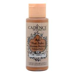 Cadence - Cadence Style Matt Fabric Kumaş Boyası 59ml F648 Terracotta