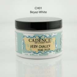 Cadence - Cadence Very Chalky Home Decor CH01 Beyaz 150ml