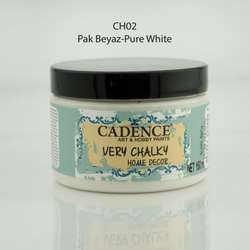 Cadence - Cadence Very Chalky Home Decor CH02 Pak Beyaz 150ml