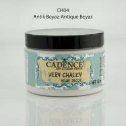 Cadence - Cadence Very Chalky Home Decor CH04 Antik Beyaz 150ml