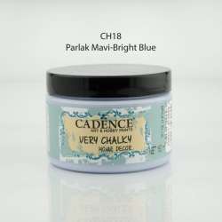 Cadence - Cadence Very Chalky Home Decor CH18 Parlak Mavi 150ml