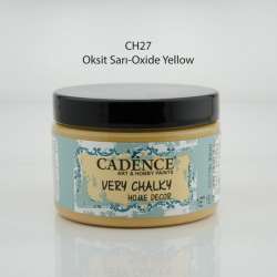 Cadence - Cadence Very Chalky Home Decor CH27 Oksit Sarı 150ml