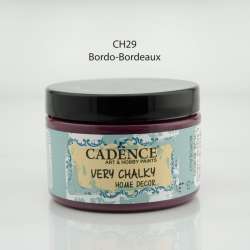 Cadence - Cadence Very Chalky Home Decor CH29 Bordo 150ml