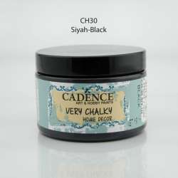 Cadence - Cadence Very Chalky Home Decor CH30 Siyah 150ml