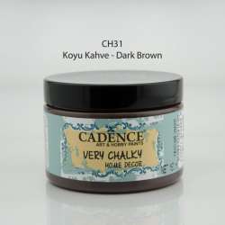 Cadence - Cadence Very Chalky Home Decor CH31 Koyu Kahve 150ml