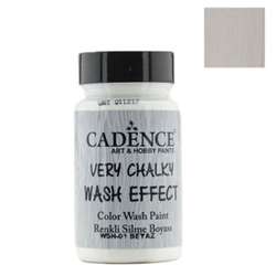 Cadence - Cadence Very Chalky Wash Effect Renkli Silme Boyası 90ml 01 Beyaz