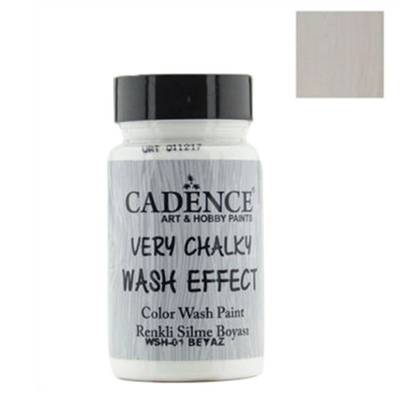 Cadence Very Chalky Wash Effect Renkli Silme Boyası 90ml 01 Beyaz