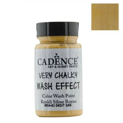 Cadence Very Chalky Wash Effect Renkli Silme Boyası 90ml 03 Oktik Sarı