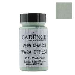 Cadence - Cadence Very Chalky Wash Effect Renkli Silme Boyası 90ml 08 Küf Yeşili