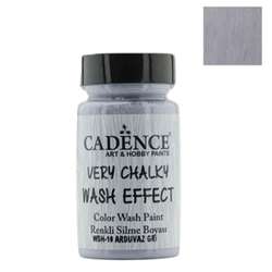 Cadence - Cadence Very Chalky Wash Effect Renkli Silme Boyası 90ml 10 Arduvaz Gri