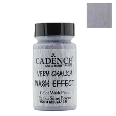 Cadence Very Chalky Wash Effect Renkli Silme Boyası 90ml 10 Arduvaz Gri