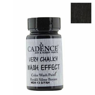 Cadence Very Chalky Wash Effect Renkli Silme Boyası 90ml 13 Siyah