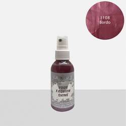 Cadence - Cadence Your Fashion Shine Sprey Metalik Kumaş Boya 100ml 1108 Bordo