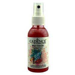 Cadence - Cadence Your Fashion Sprey Kumaş Boya 100ml-1106 CRiMSON KIRMIZI