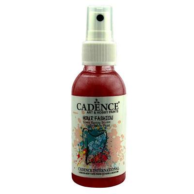 Cadence Your Fashion Sprey Kumaş Boya 100ml-1106 CRiMSON KIRMIZI