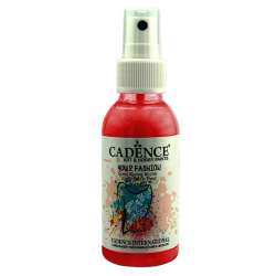 Cadence - Cadence Your Fashion Sprey Kumaş Boya 100ml-1107 SCARLET KIRMIZI