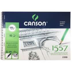 Canson - Canson 1557 Eskiz Defteri Spiralli 120g 15 Yaprak 35x50cm