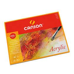 Canson - Canson Acrylic Blok Cold Pressed 400g 10 Yaprak 32x41cm