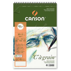 Canson - Canson CA Grain Albüm Light Grain Spiralli 180g 30 Yaprak A4